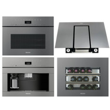 Комплект для кухни в сером цвете БУ CVA 7440 / KWT 7112 / DGC 7440 X / DA 6498 W