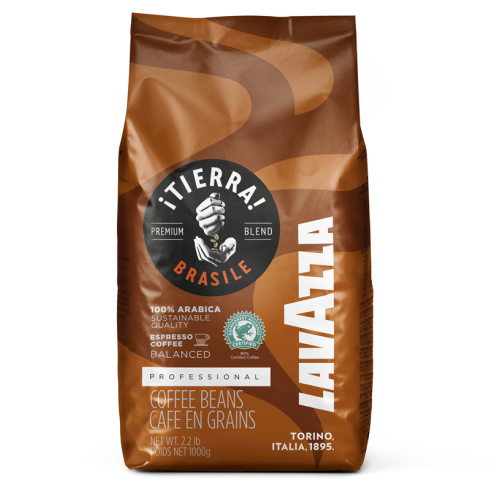 Кофе в зернах Lavazza Tierra Brasile 100% Arabica 1 кг