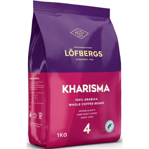 Кофе в зернах Lofbergs Kharisma , 1кг Швеция