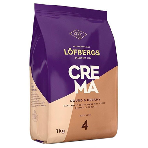 Кофе в зернах Lofbergs Crema 1кг