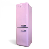 Холодильник БУ SMEG FAB 32 LPK 5 (Рожевий)