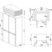 Холодильник SbS БУ SMEG FQ 148 XD