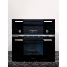 Комплект Микроволновая печь и подогреватель посуды  БУ  SMEG SC 45 MNE2 та SMEG CT15NE-2