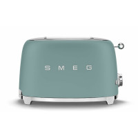 Тостер на 2 ломтика SMEG TSF01EGMEU (зеленый мат)