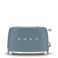 Тостер на 2 ломтика SMEG TSF01SBMEU (матовый шторм)